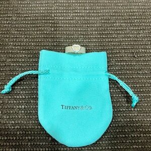 Tiffany & Co Somerset Mesh Heart Ring Size 5